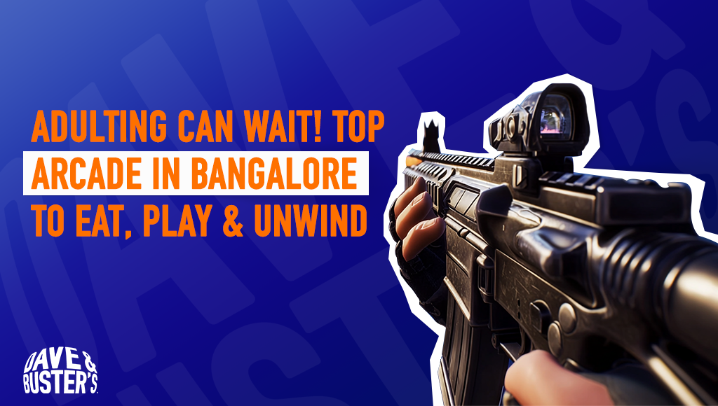 Best Arcade in Bangalore for Adults – Where to Play, Eat & Unwind! 